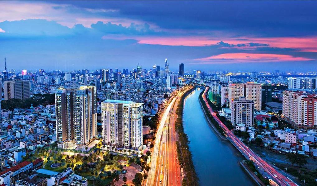 Lusso Suites - D1Mension & Zenity Residence, Sg'S Heart Thành Pho Ho Chí Minh Esterno foto